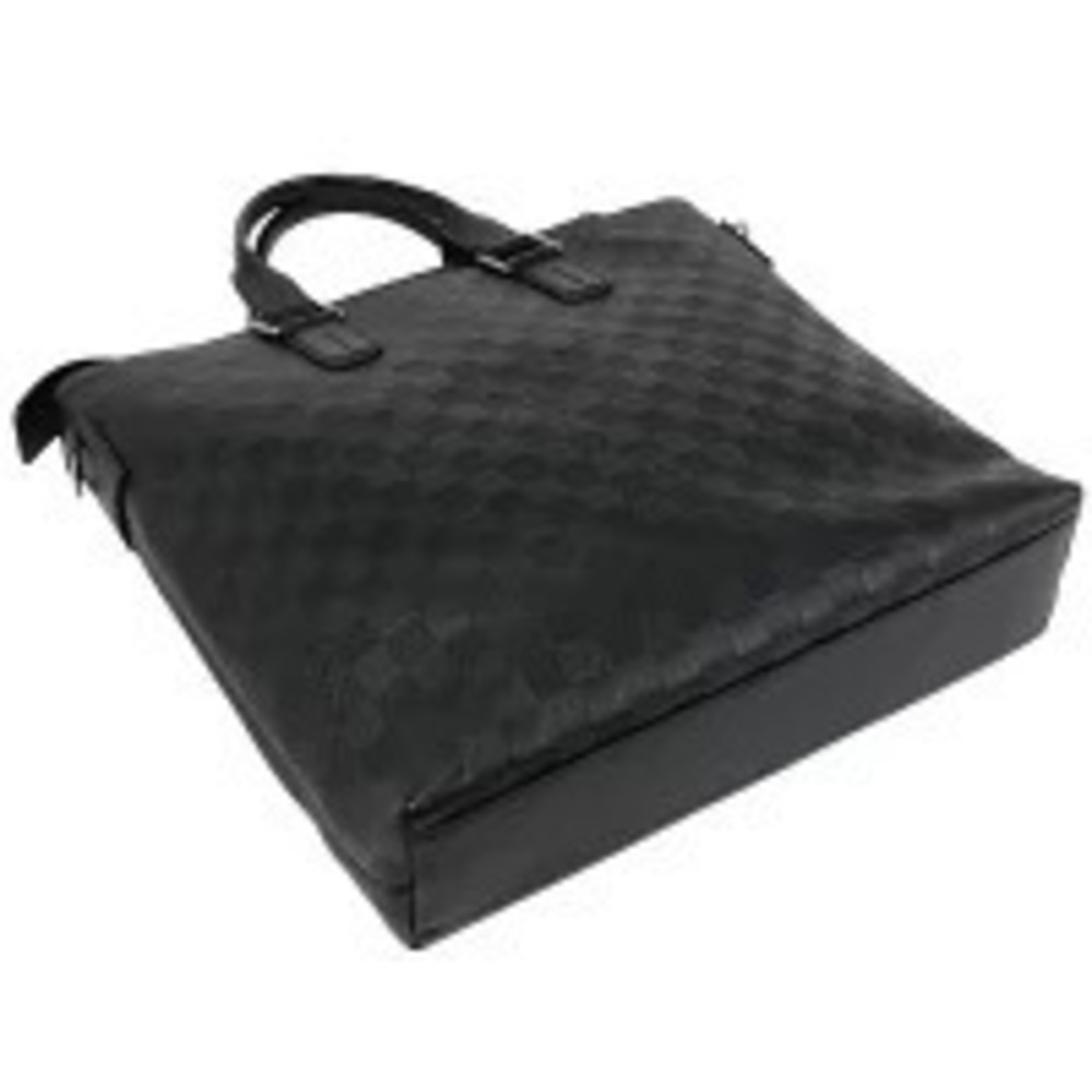 Louis Vuitton Black Daily Tote Damier Shoulder Infini Business Onyx Bag